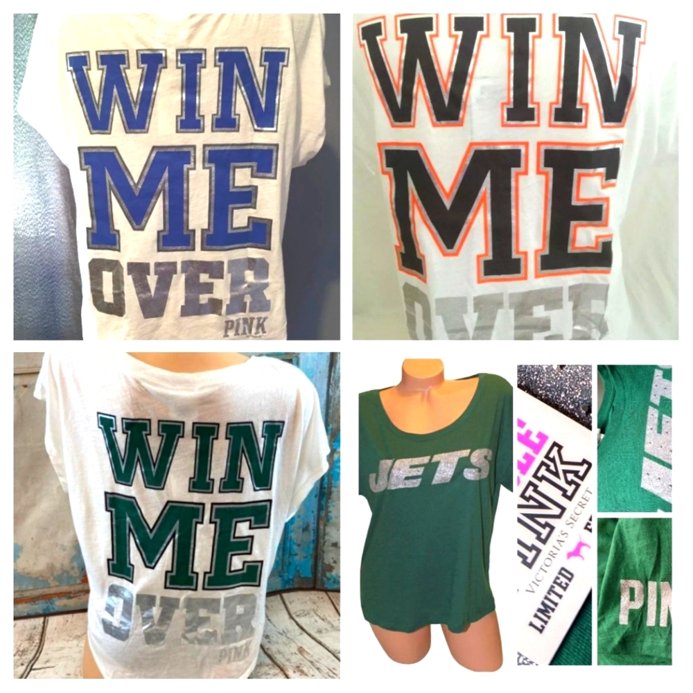 Victoria Secret PINK LIMITED EDITION NFL TOPS 🔥🔥